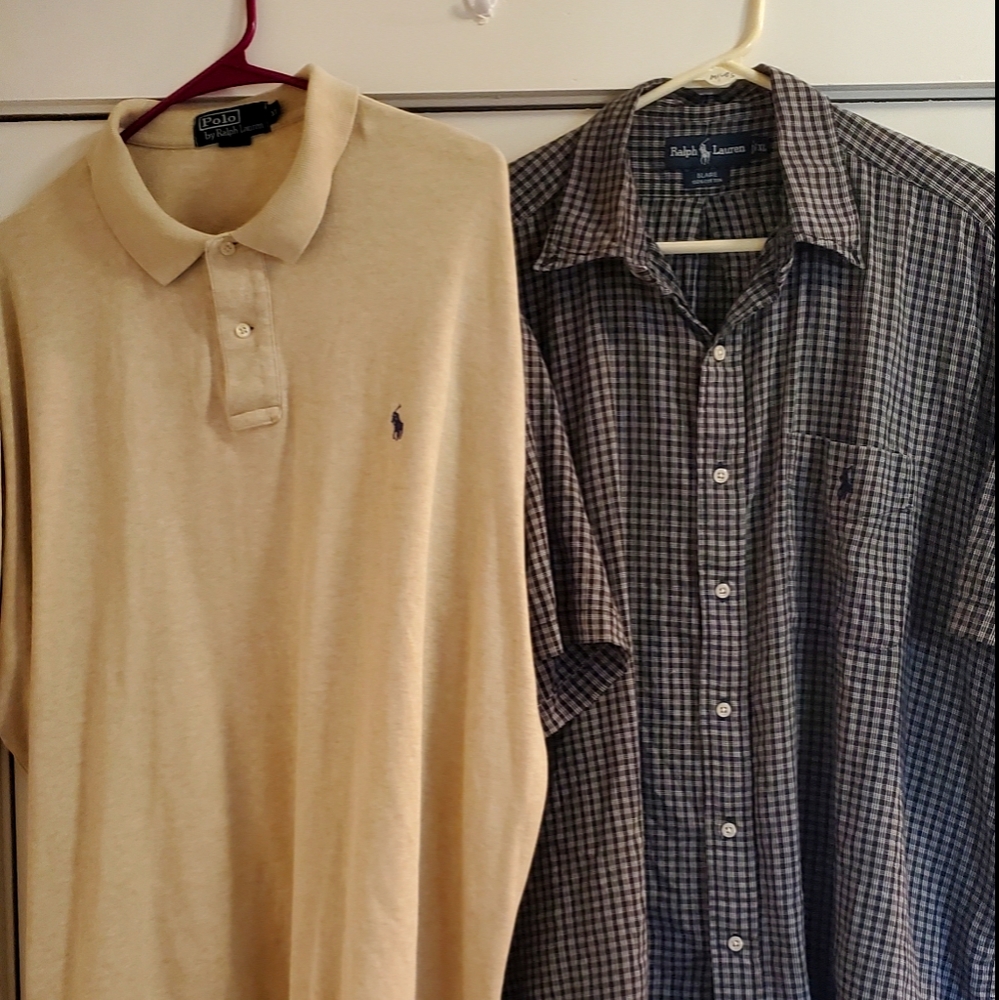 Polo Ralph Lauren Lot of 2 Shirts - Mens XL